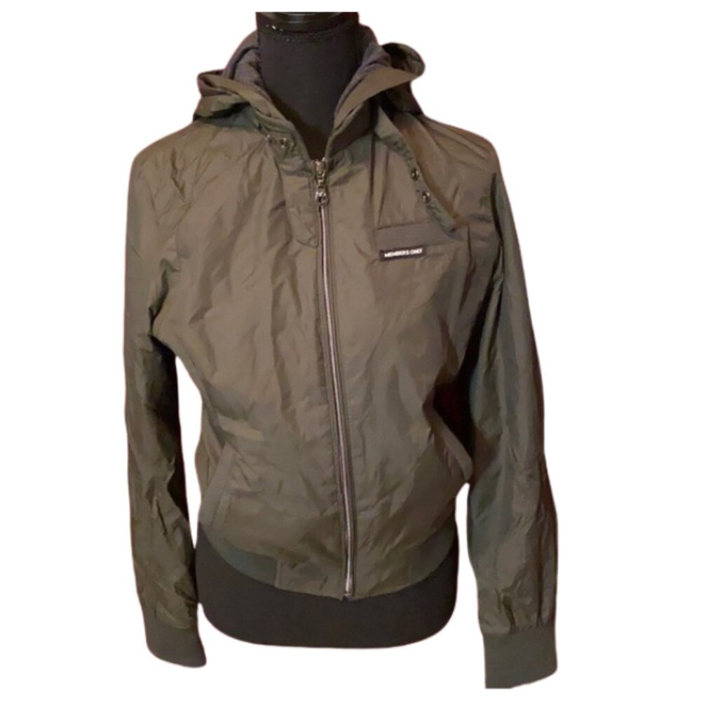 Members Only Olive Green Bomber Jacket